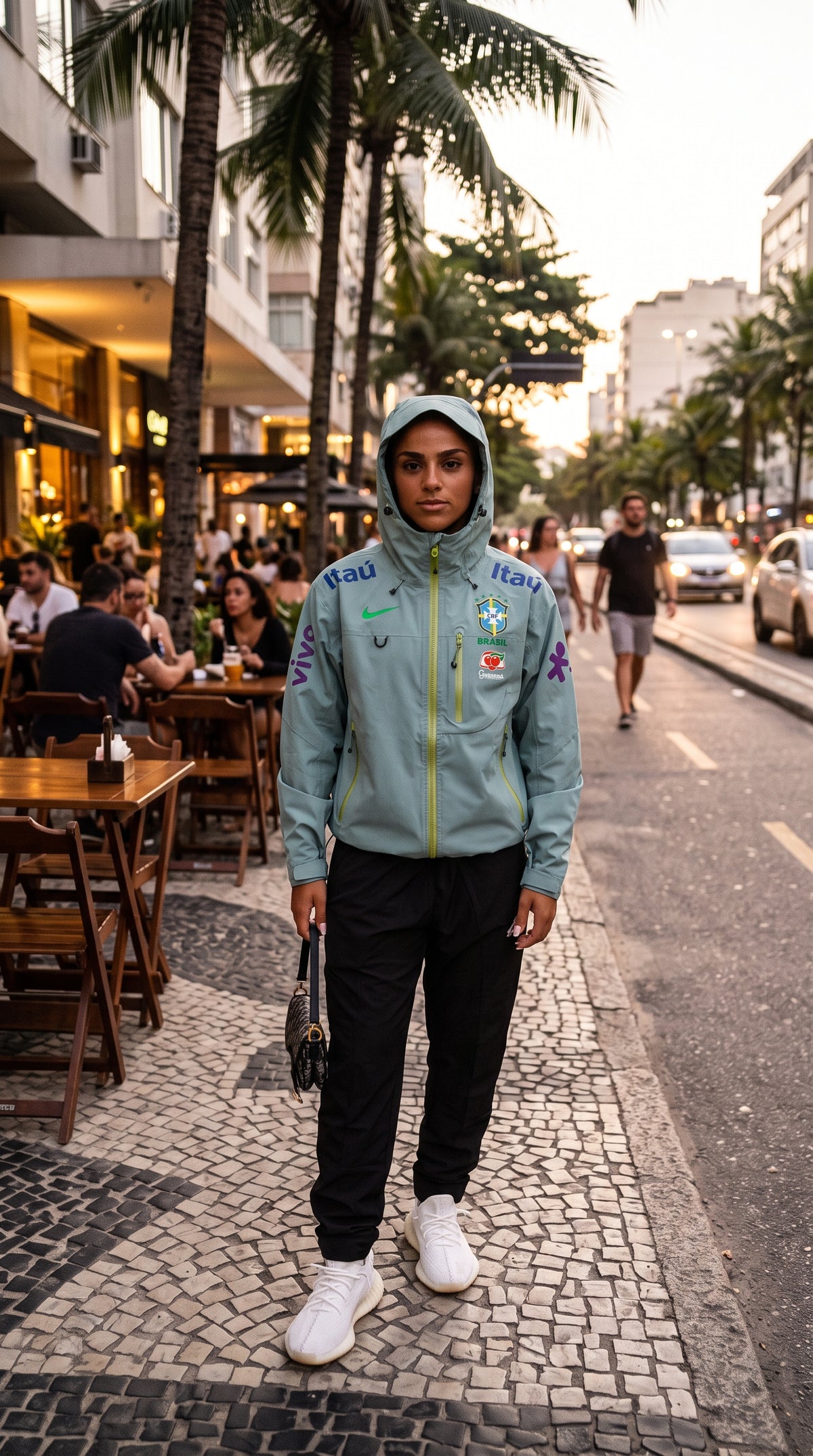 Veste Imperméable du Brésil - Verte