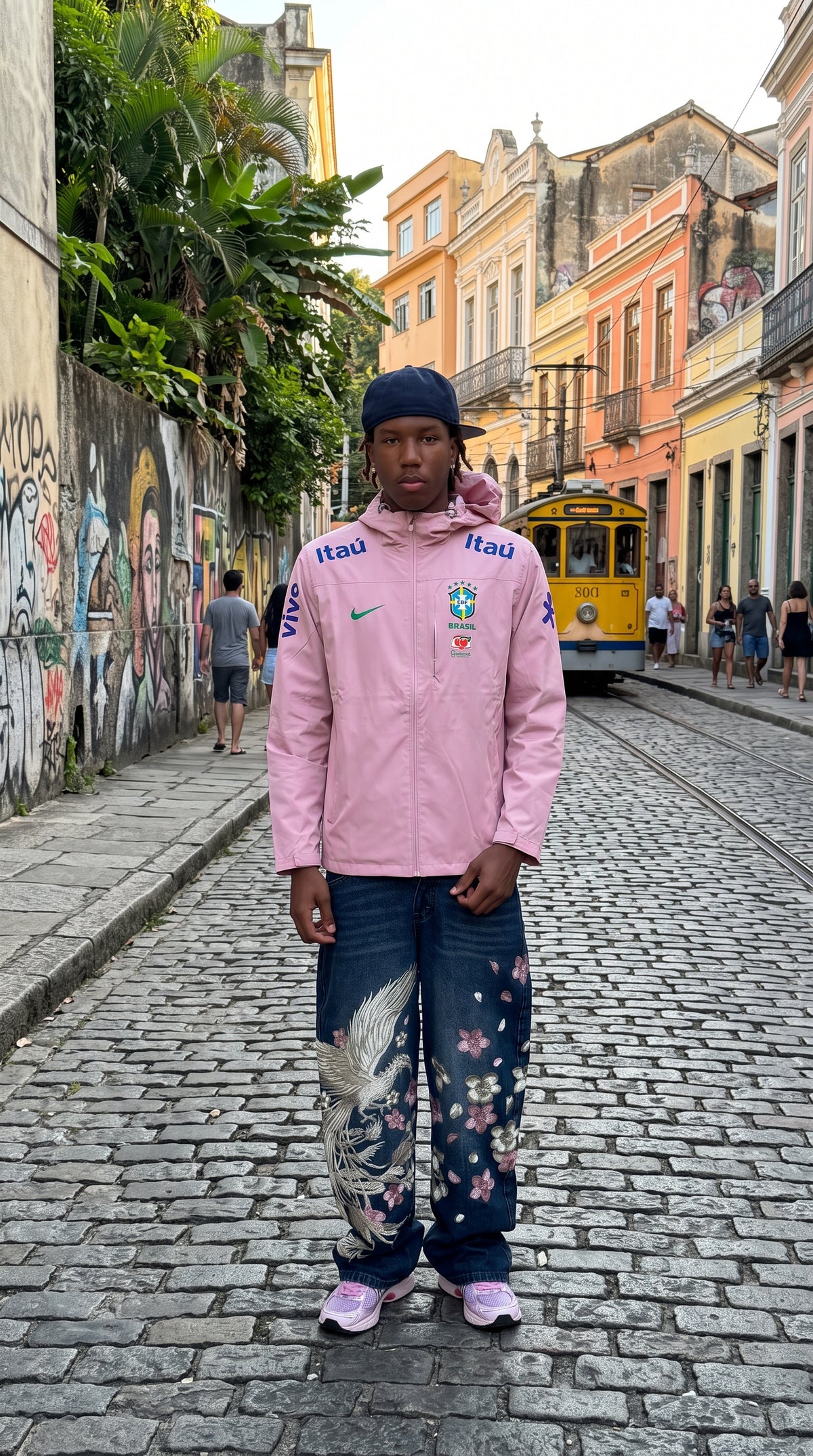 Veste Imperméable du Brésil - Rose