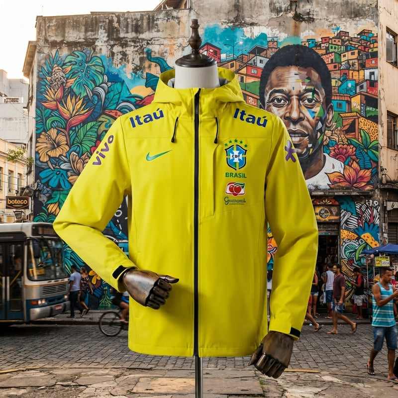 Veste Imperméable du Brésil - Jaune